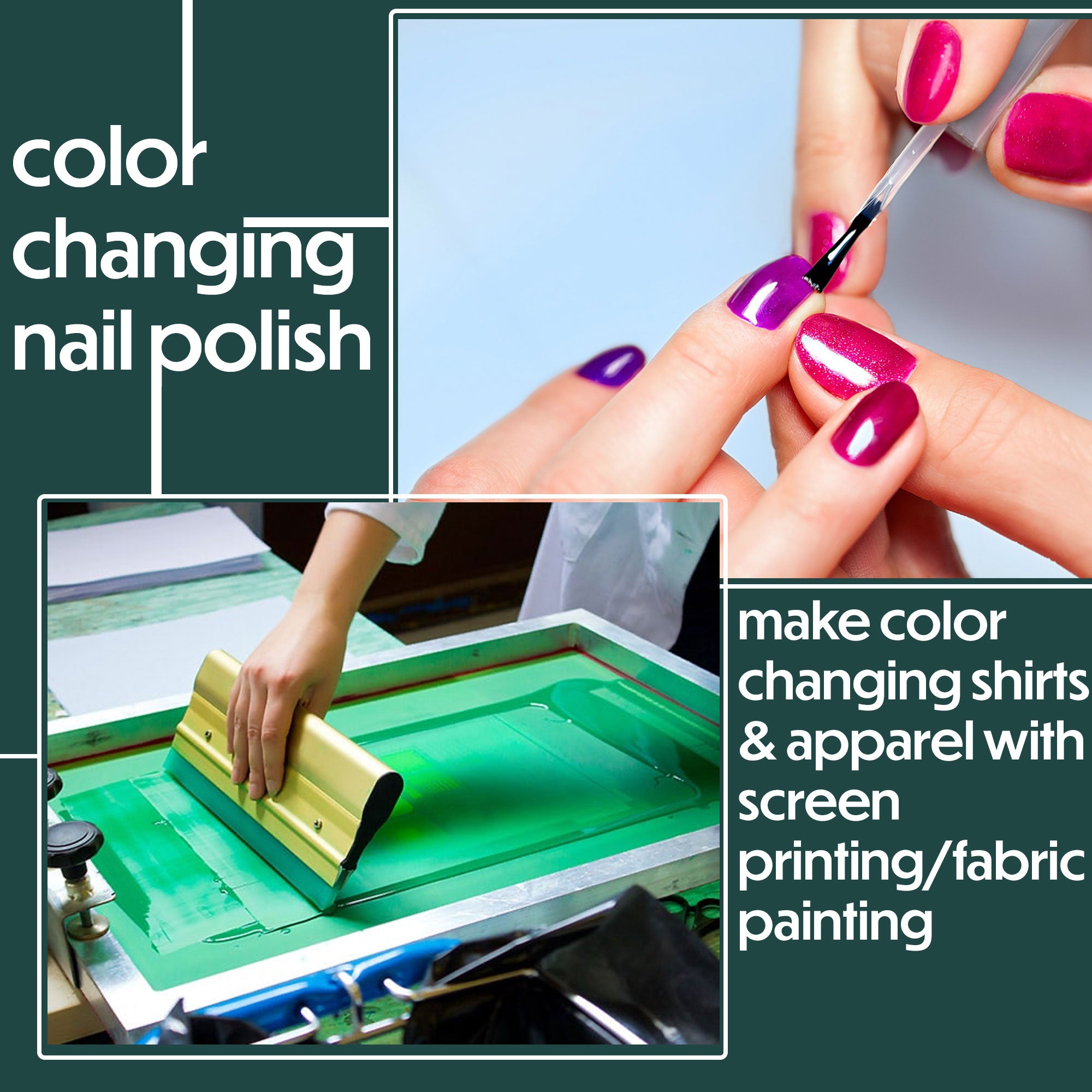 How to Make Color-Changing Nail Polish with Photochromic Pigment Powde ...