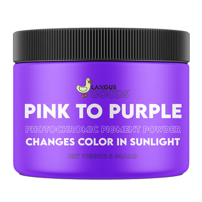 Pink to Purple - Photochromic Pigment Powder (Changes Color In Sunlight)