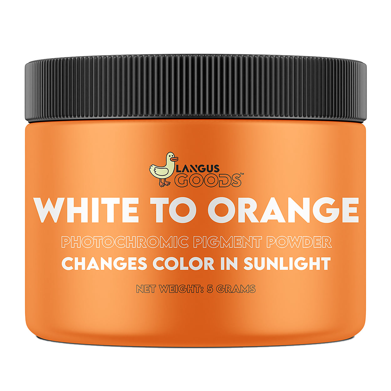 White to Orange - Photochromic Pigment Powder (Changes Color In Sunlight)