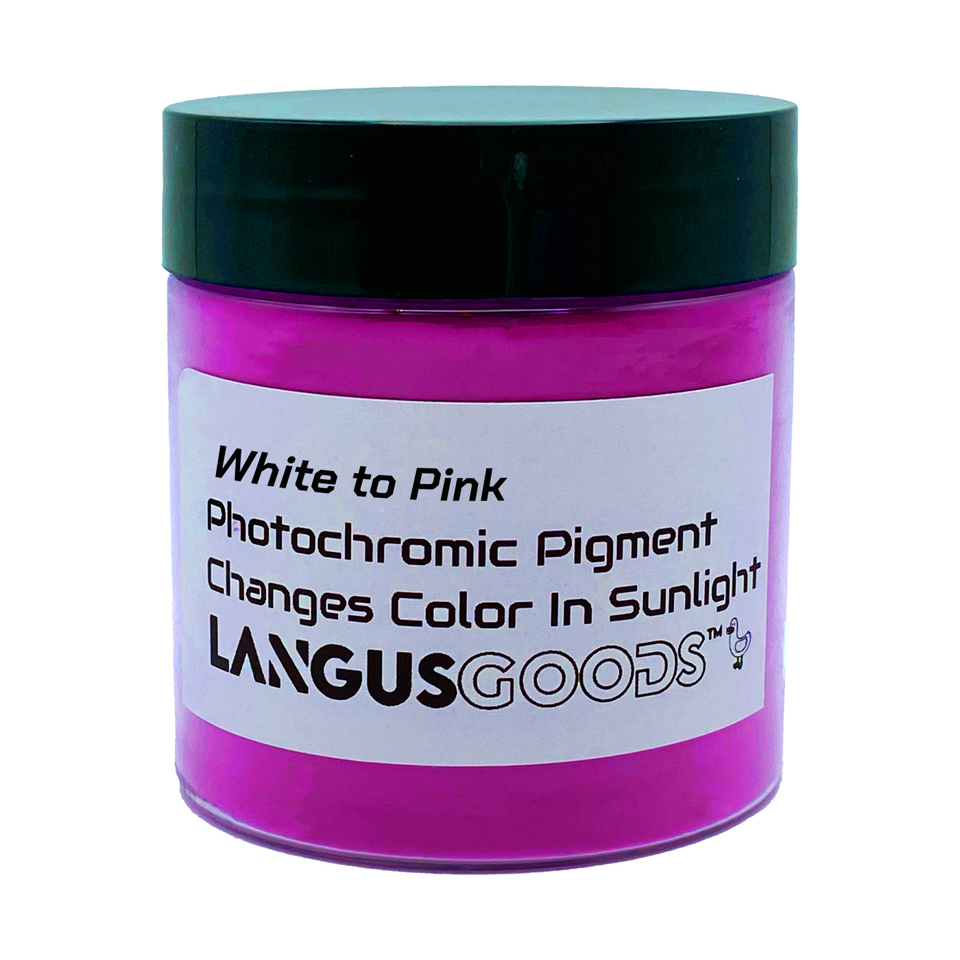 White to Pink - Photochromic Pigment Powder (Changes Color In Sunlight)