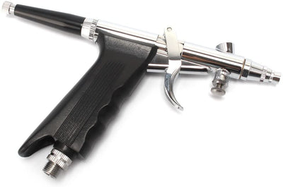 Dual-Action Airbrush Trigger Style Gravity-Feed Airbrush Set 3 Tip Set