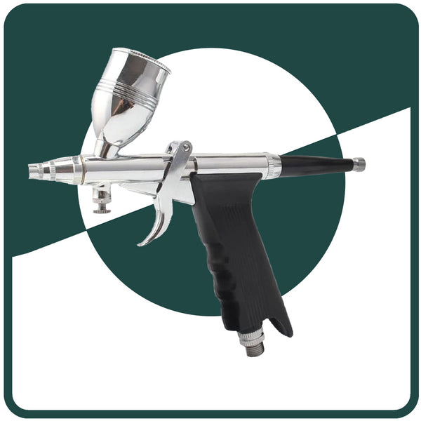  RJ-Global Airbrush Kit Dual Action Spray Gun, Air